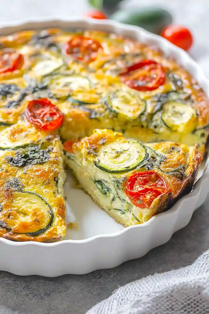 crustless zucchini quiche
