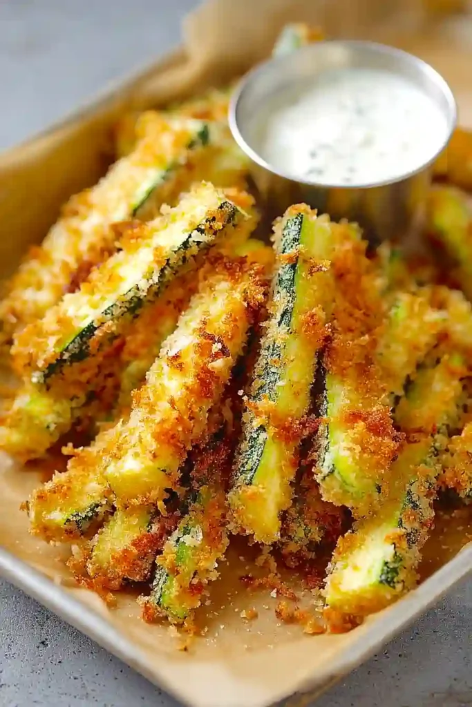 parmesan zucchini fries