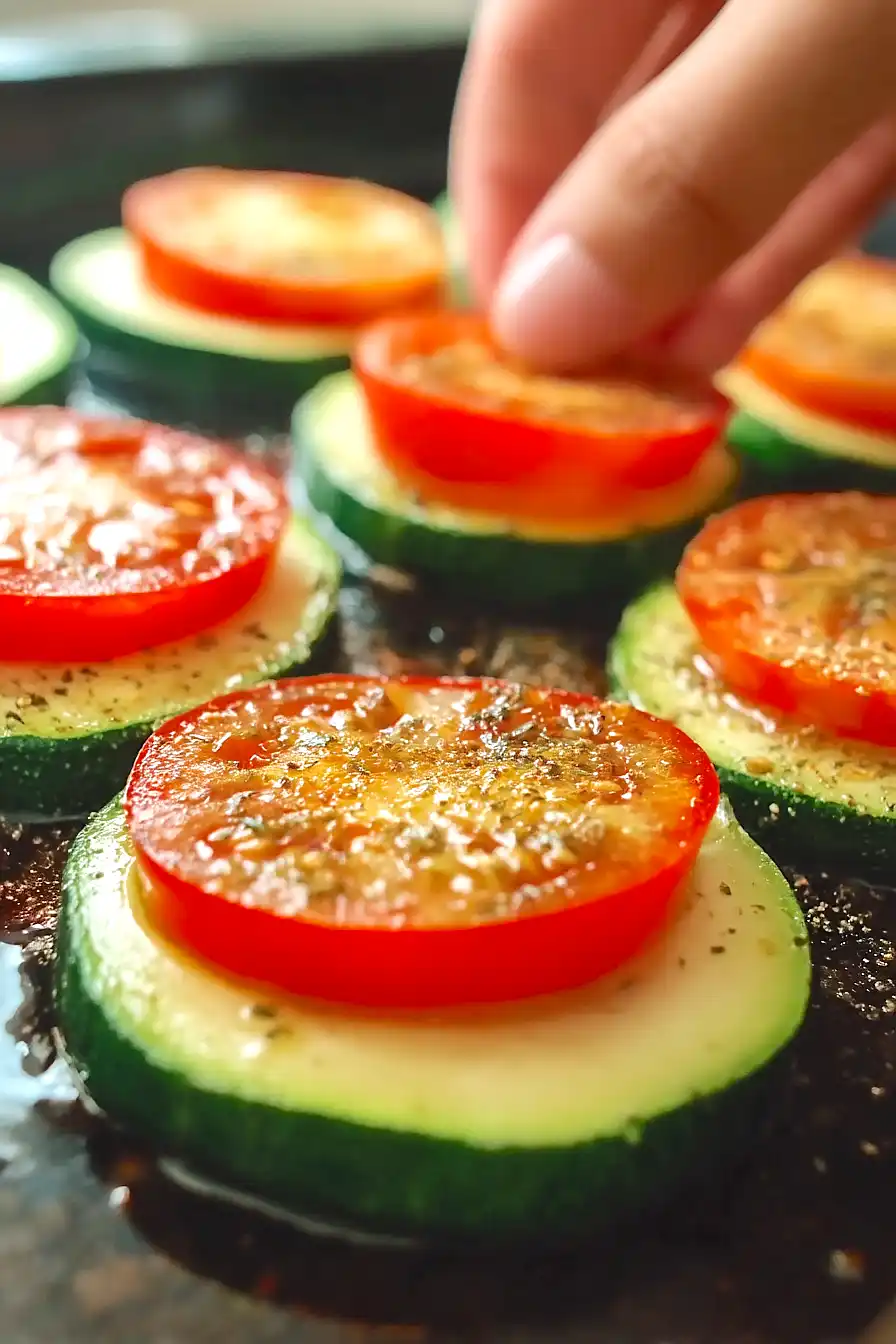 zucchini pizza bites