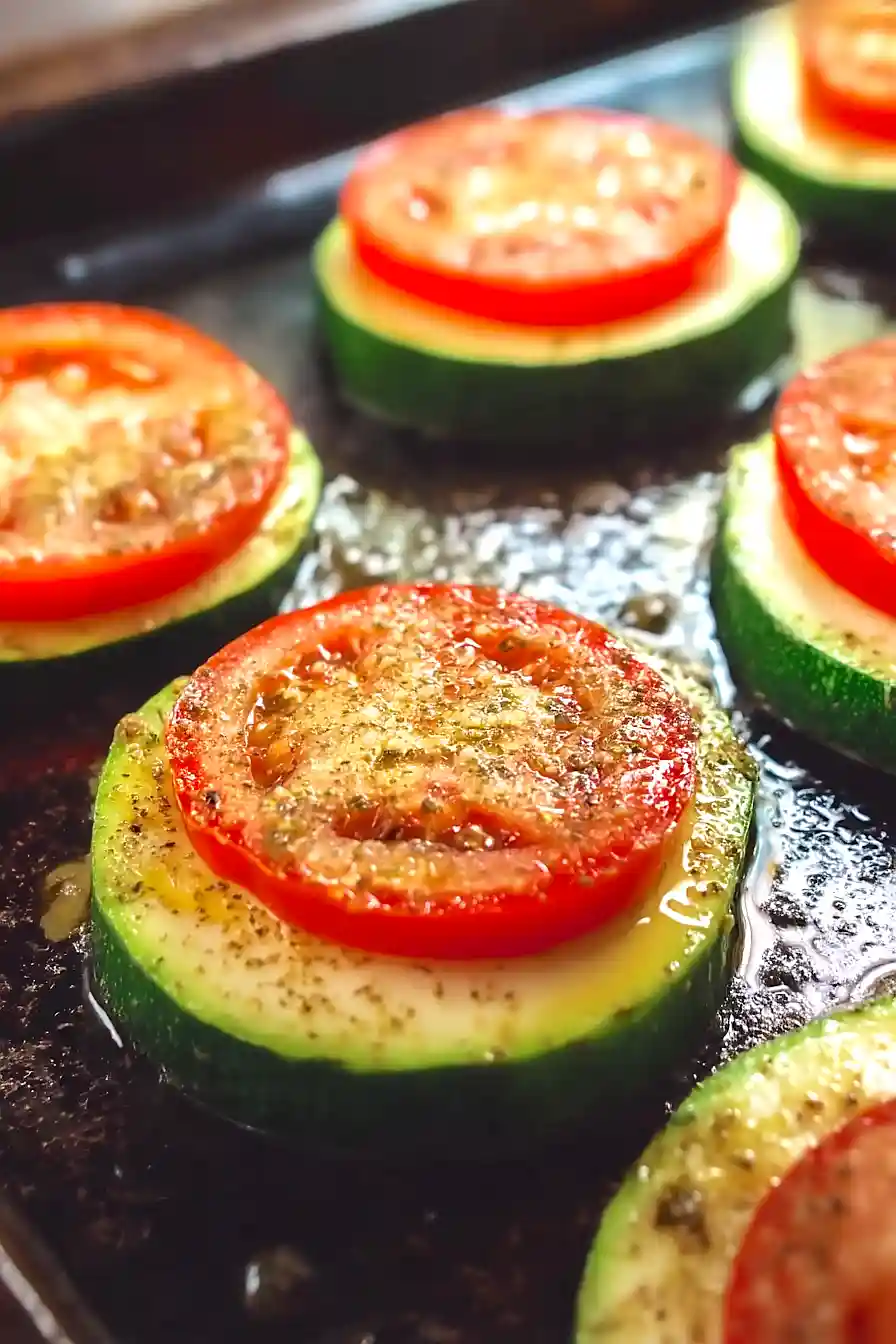 zucchini pizza bites