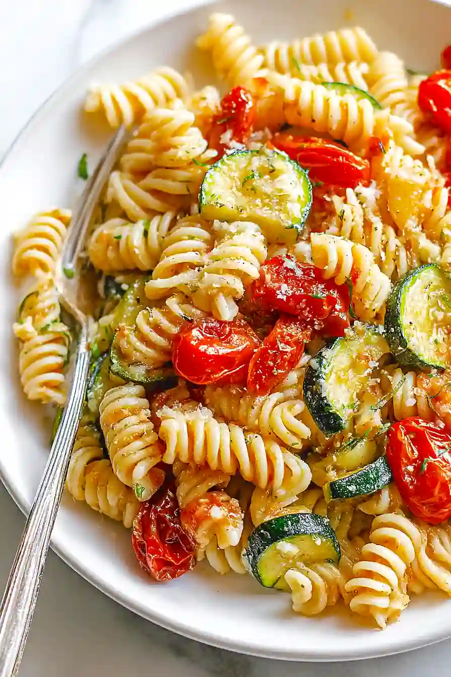 tomato zucchini pasta