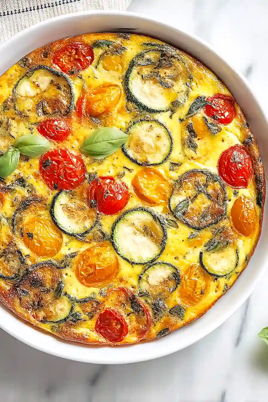 crustless zucchini quiche