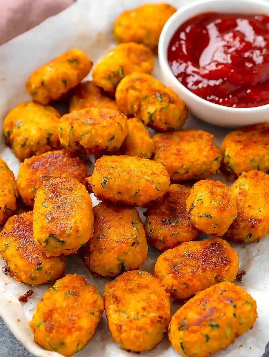sweet potato zucchini tots