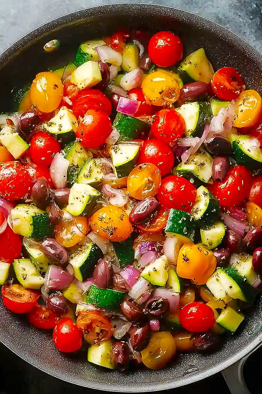 mediterranean zucchini boats
