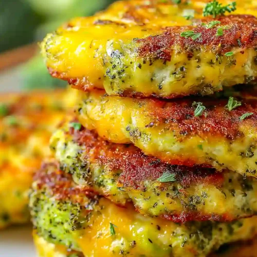 broccoli cheese patties