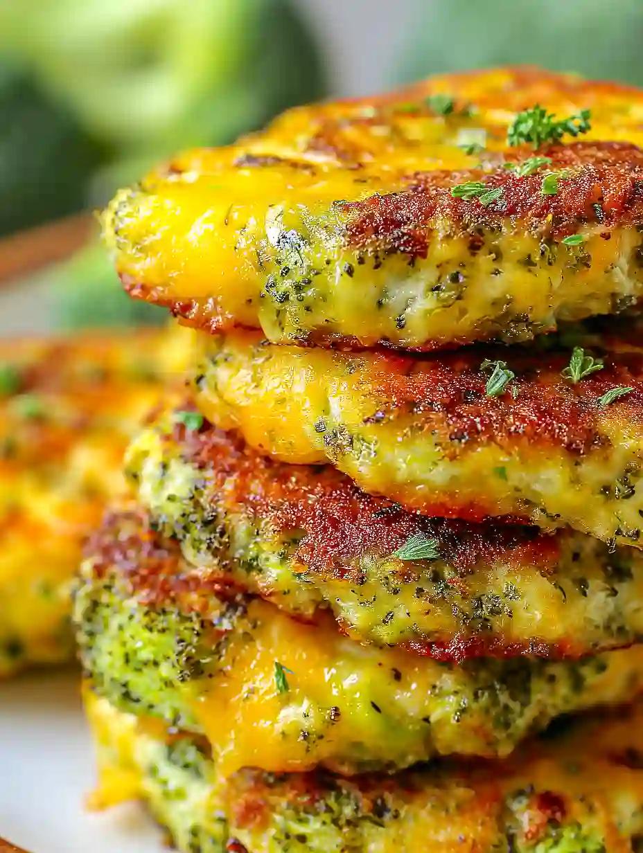 broccoli cheese patties