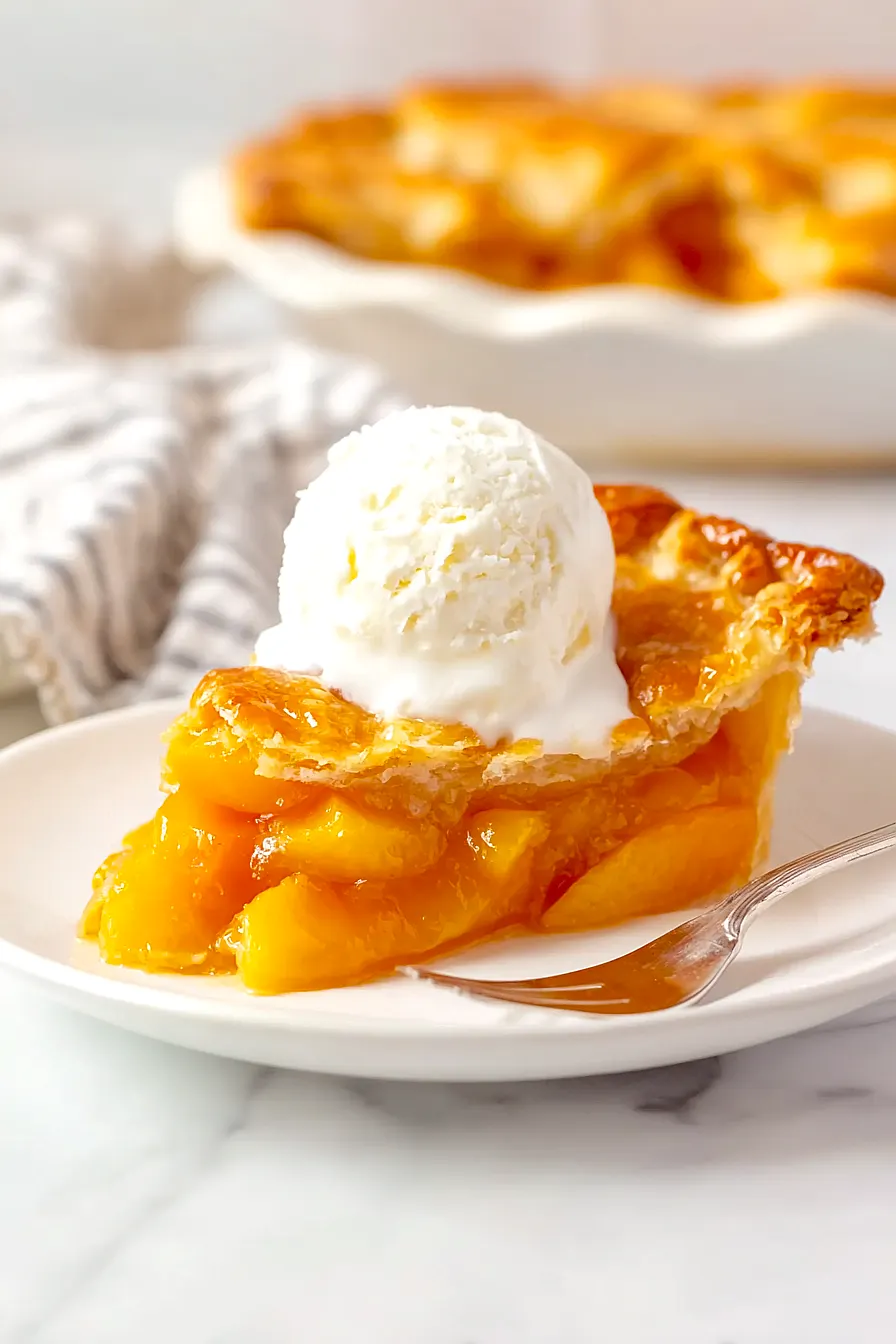 peach pie