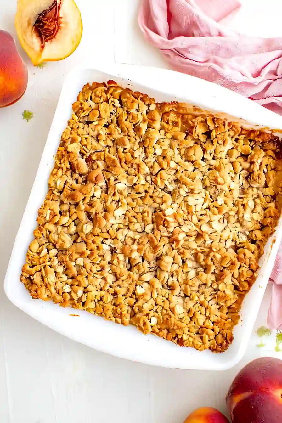 peach crisp