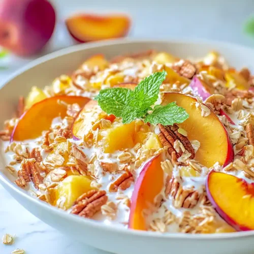 peach salad