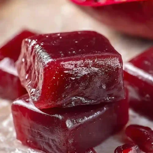 pomegranate caramels