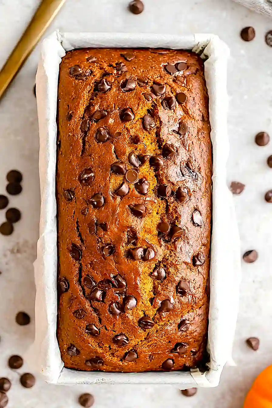 chocolate chip pumpkin bread