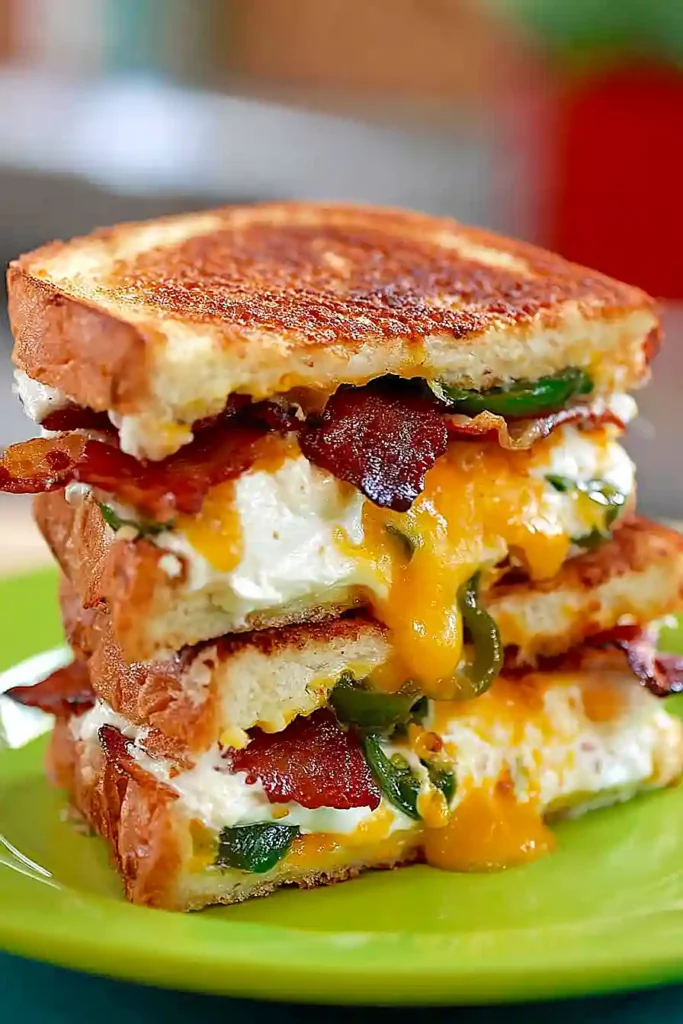 Jalapeno Popper Grilled Cheese