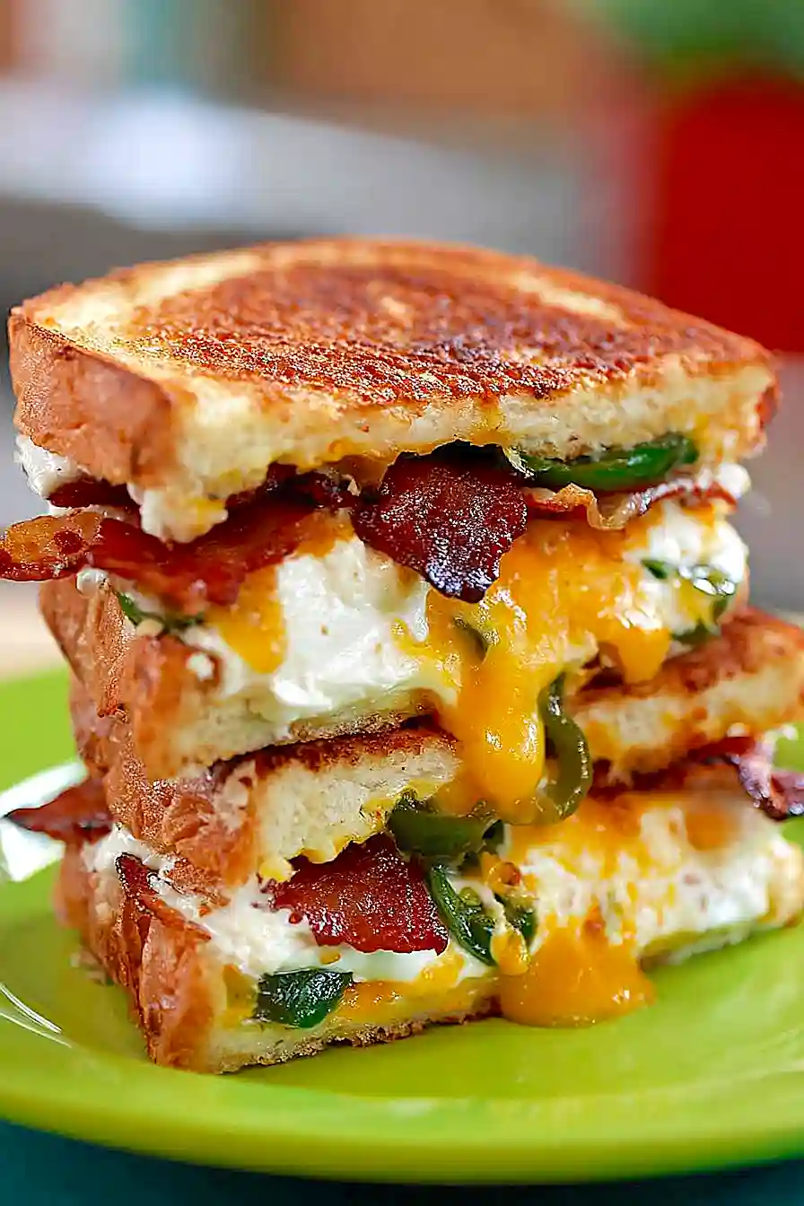 Jalapeno Popper Grilled Cheese