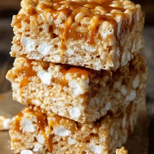 Brown Butter Dulce de Leche Rice Krispie Treats