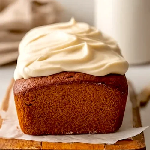 cream cheese pumpkin loaf