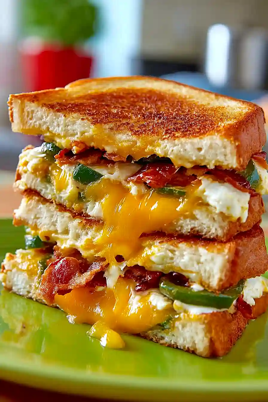 Jalapeno Popper Grilled Cheese