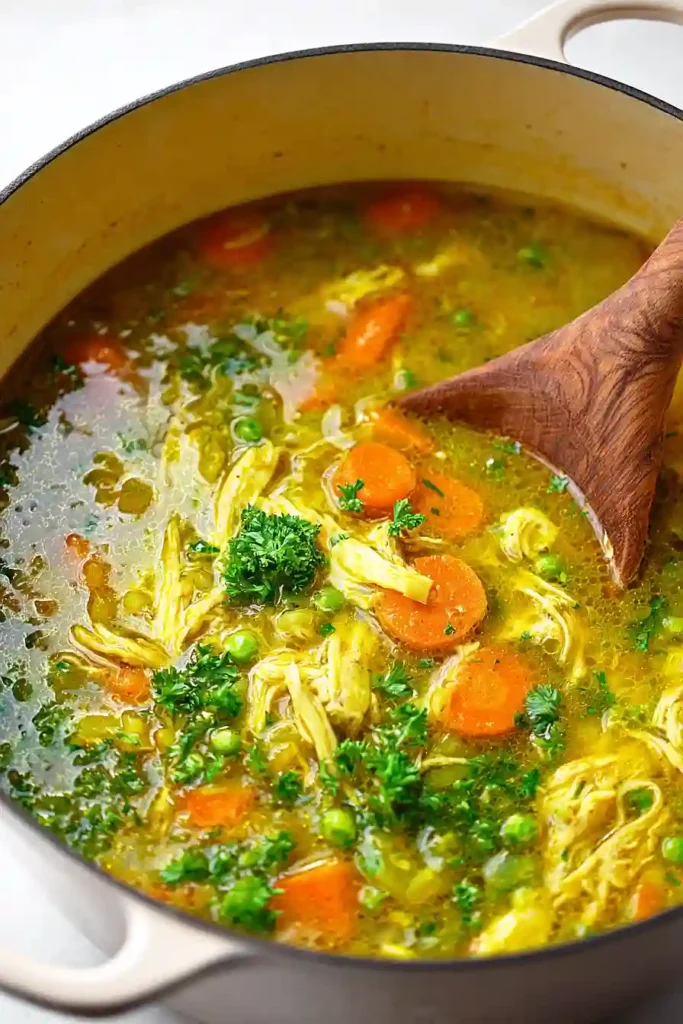 Anti Inflammatory Turmeric Chicken Soup