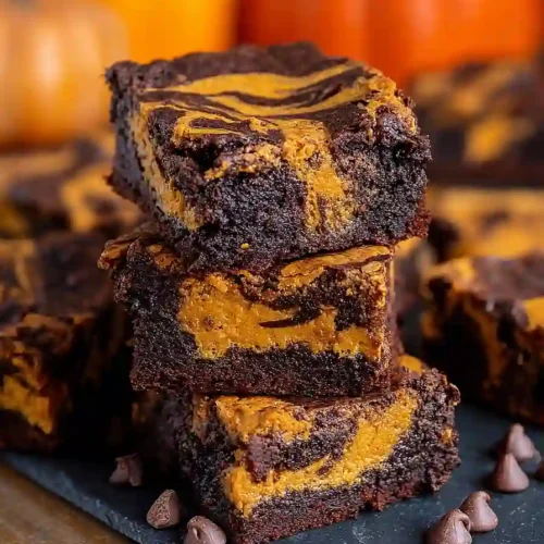 pumpkin brownies