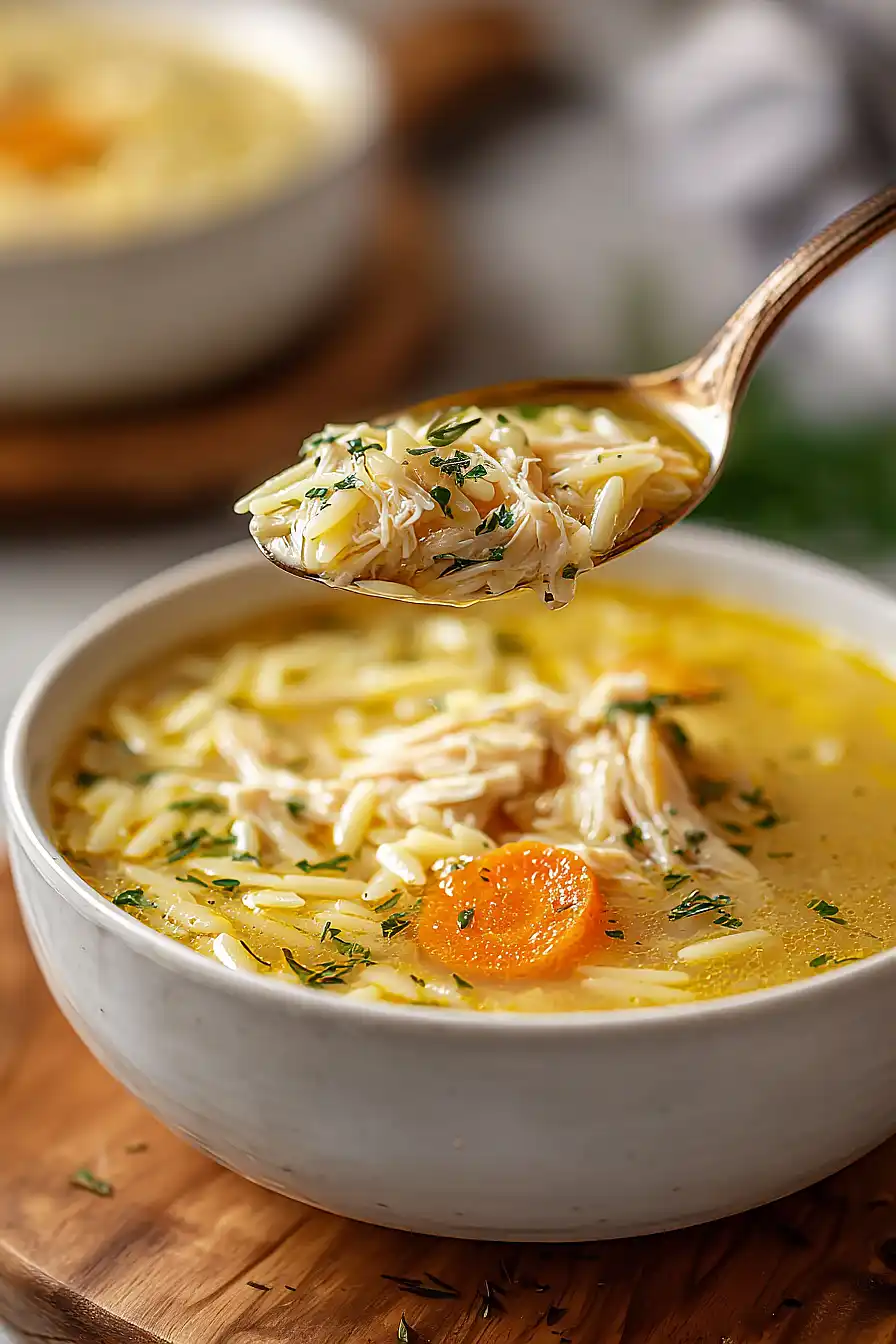 Greek Lemon Chicken Soup