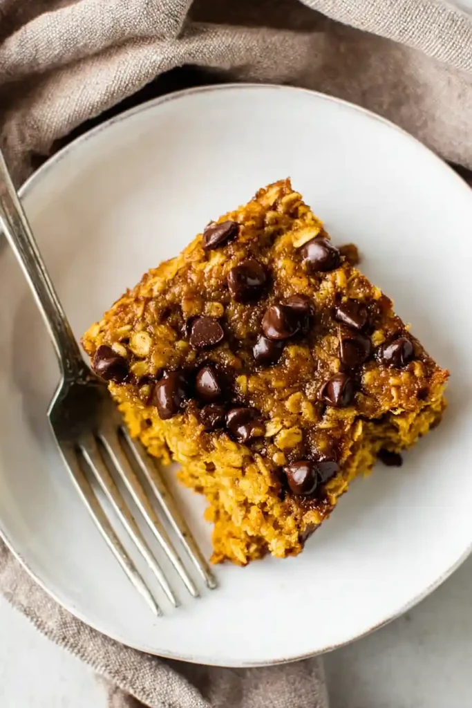 Pumpkin Baked Oatmeal