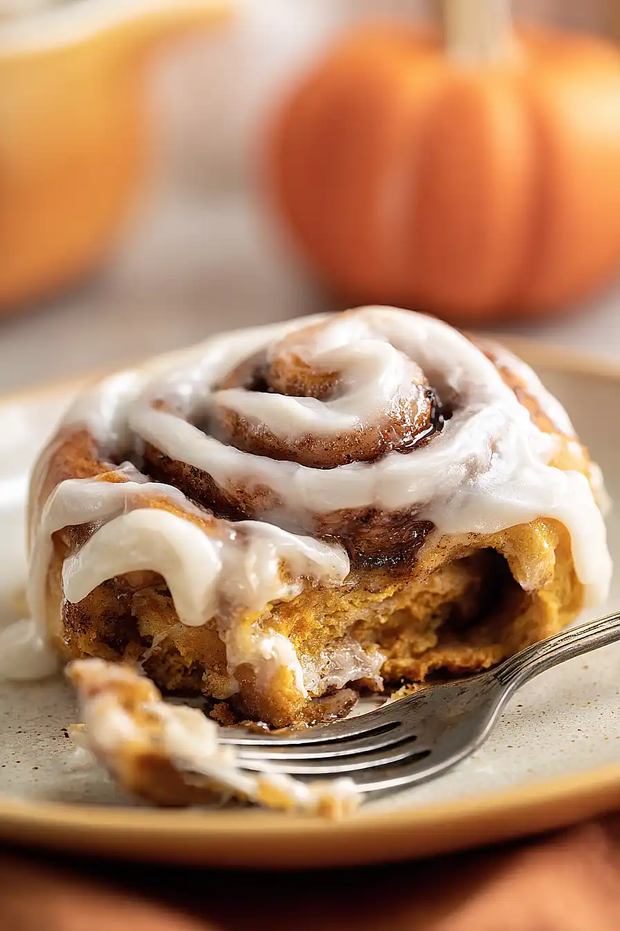 Pumpkin Cinnamon Rolls