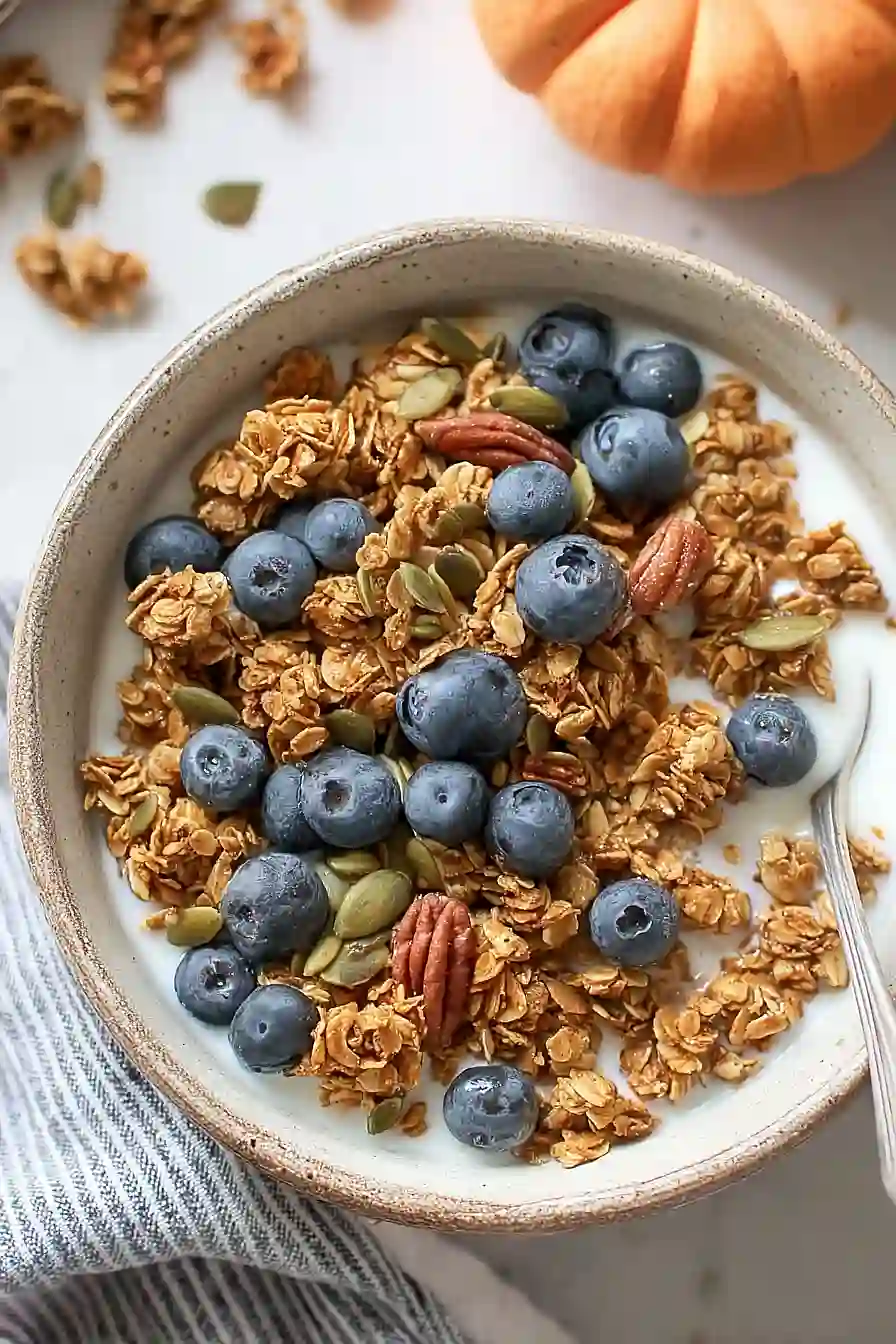 Maple Pumpkin Granola