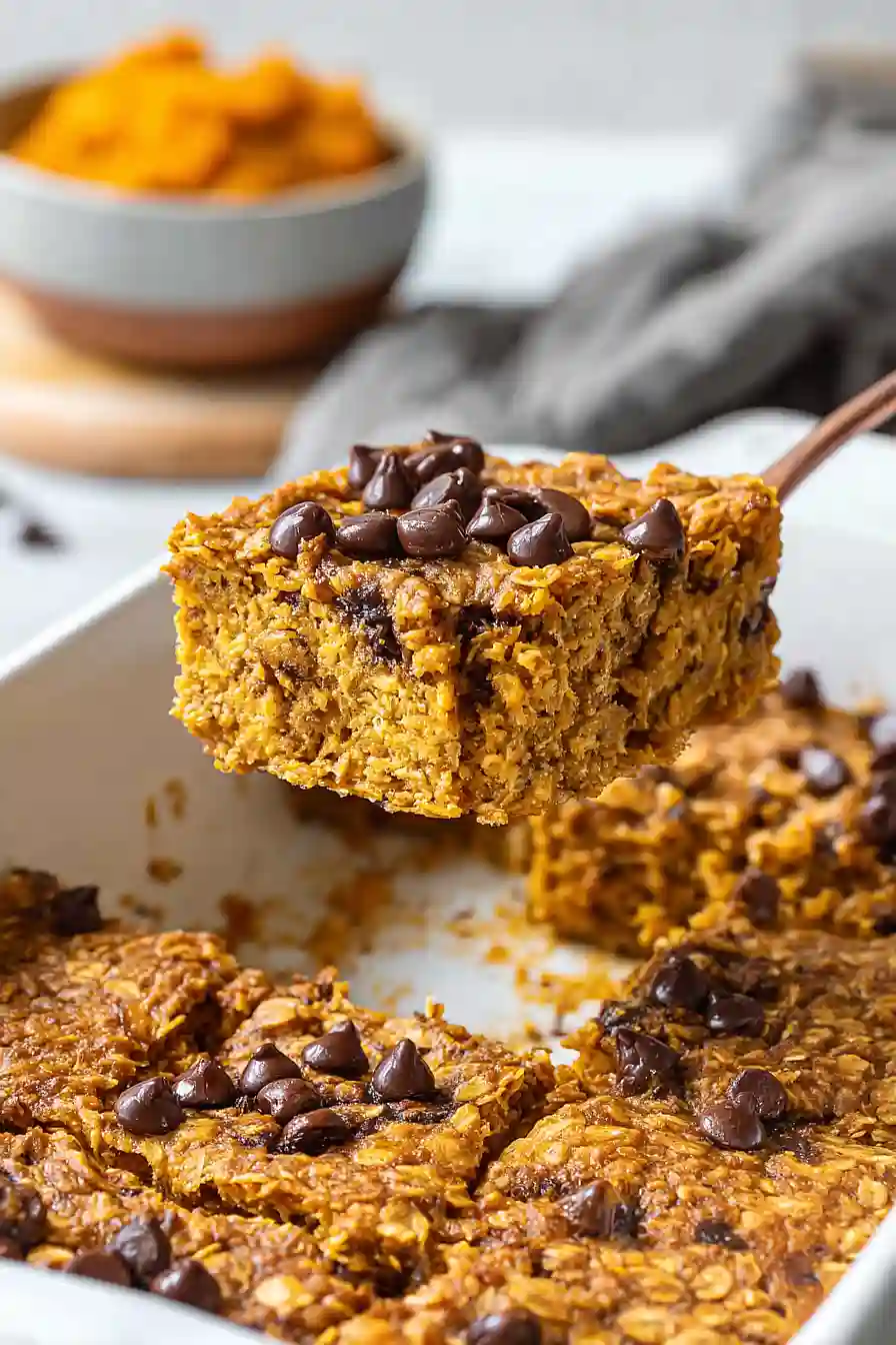 Pumpkin Baked Oatmeal