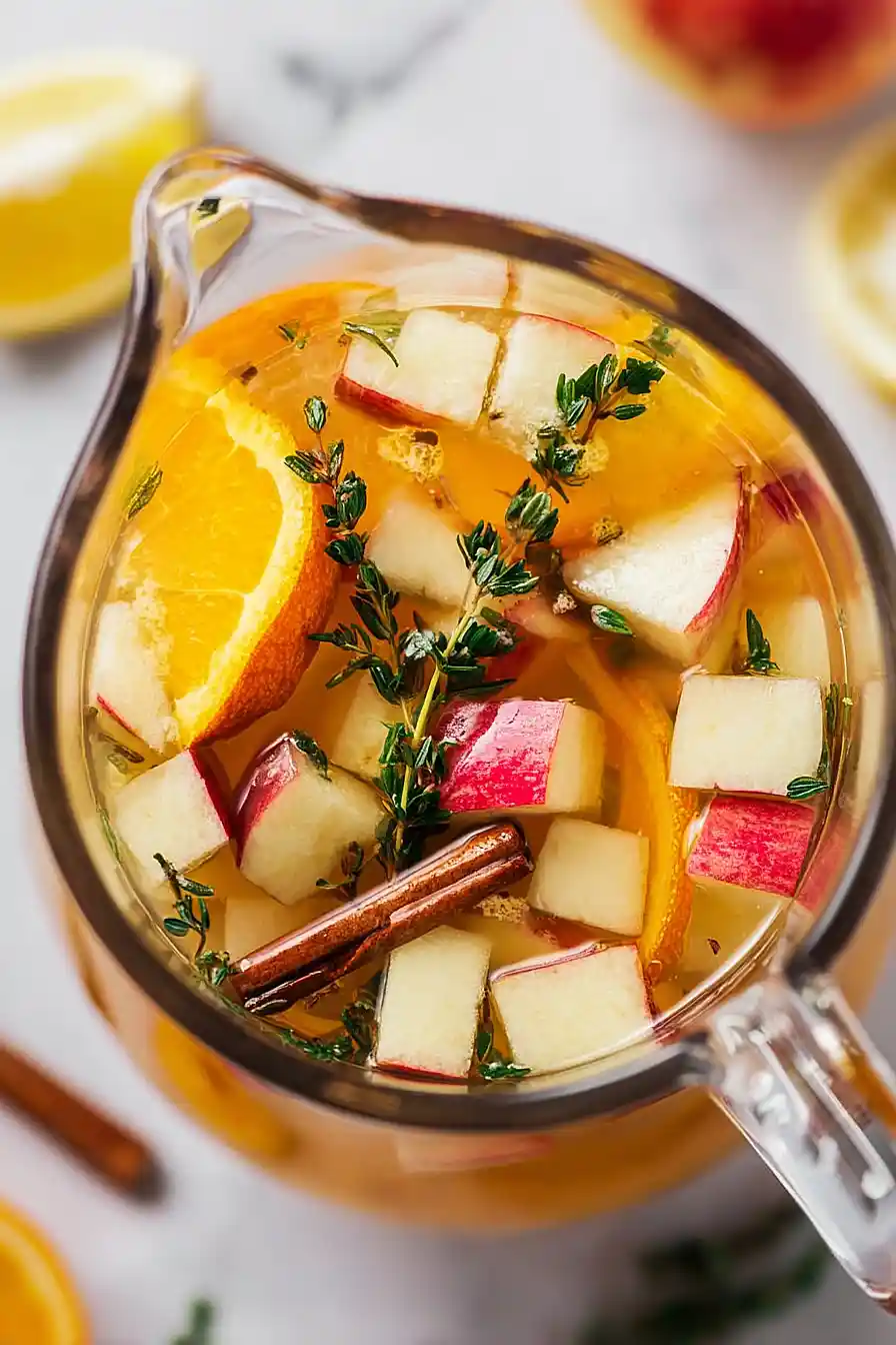 apple cider sangria