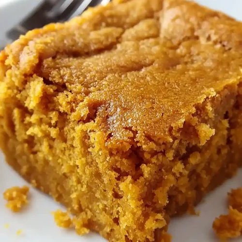 vegan Pumpkin Maple Blondies