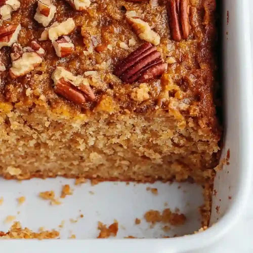 pumpkin pecan dump cake