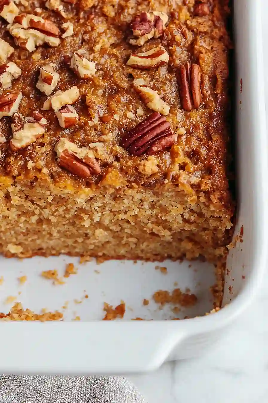 pumpkin pecan dump cake