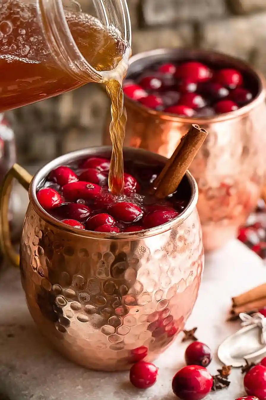 Spiced Cranberry Apple Cider