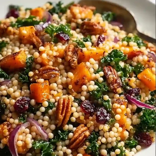 Autumn Pearl Couscous Salad