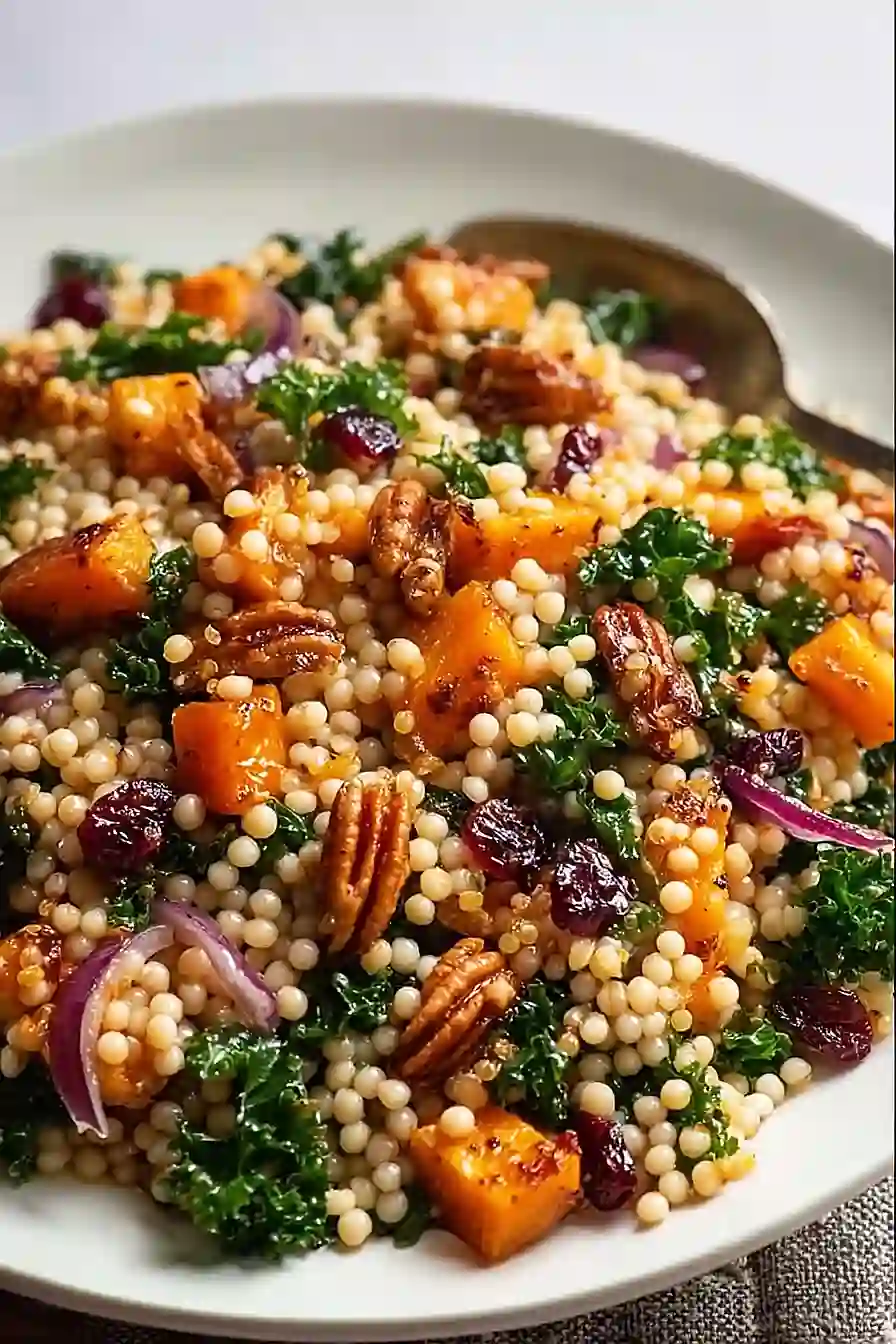 Autumn Pearl Couscous Salad