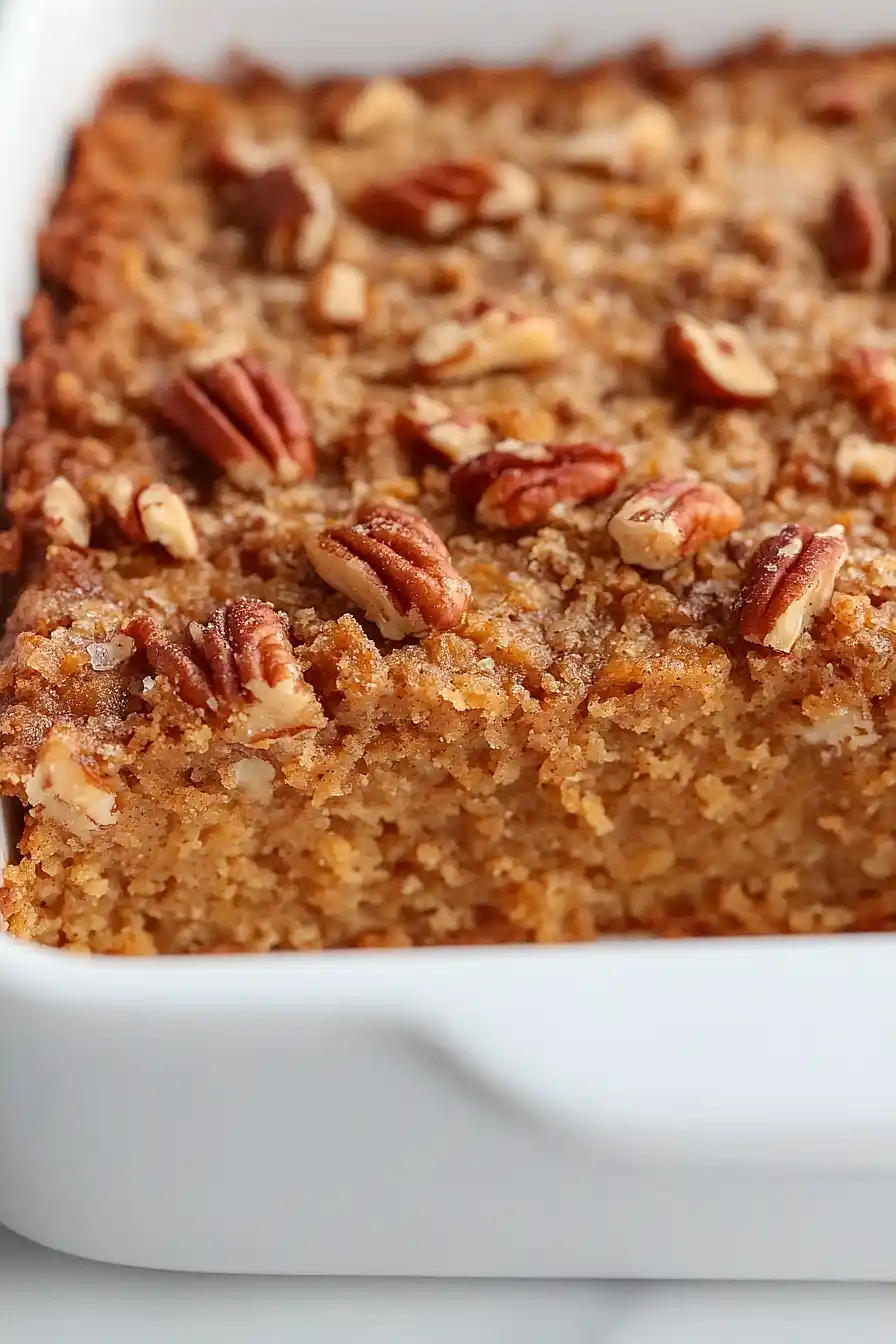 pumpkin pecan dump cake