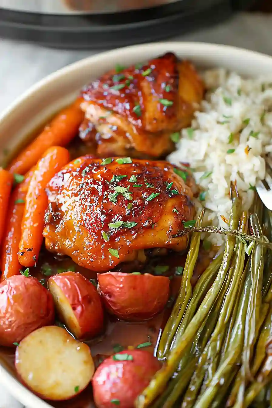slow cooker honey garlic chicken
