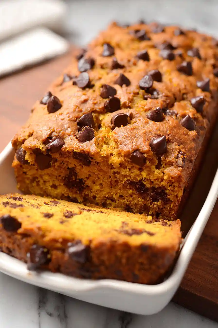 cake mix chocolate chip pumpkin bread