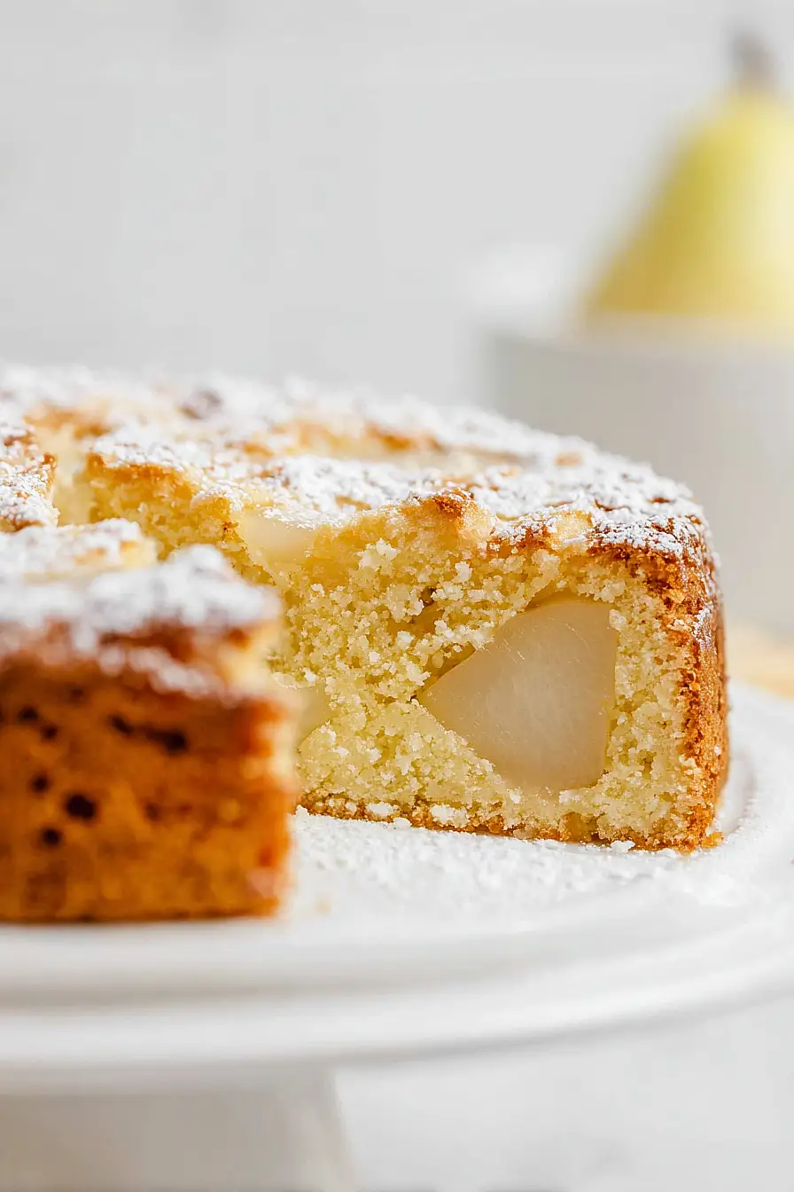 French Pear Cake