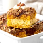 keto pumpkin dump cake