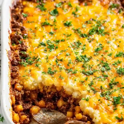 Ground Beef & Potato Casserole