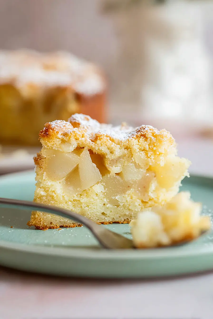 French Pear Cake
