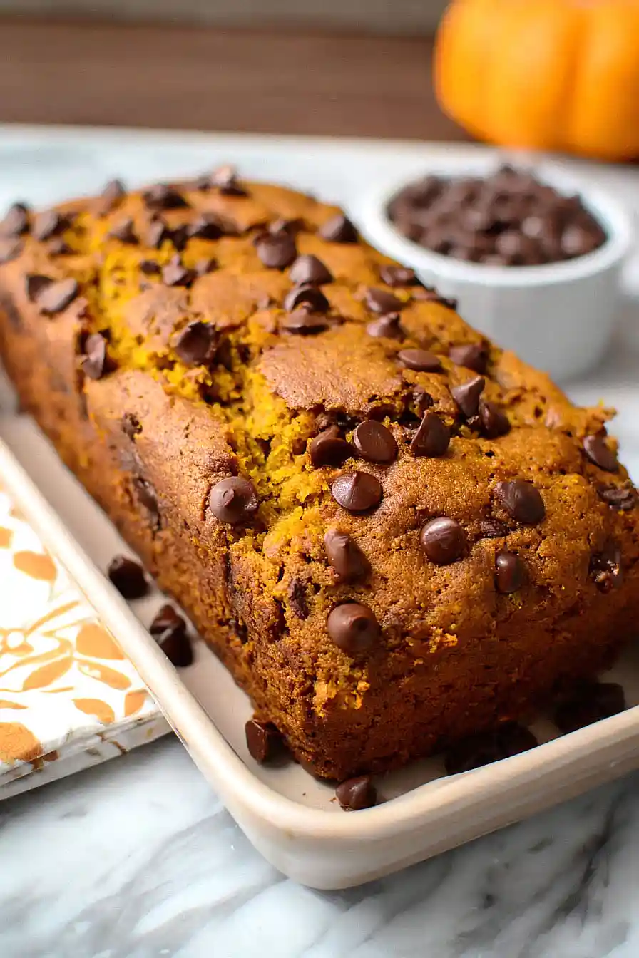 cake mix chocolate chip pumpkin bread