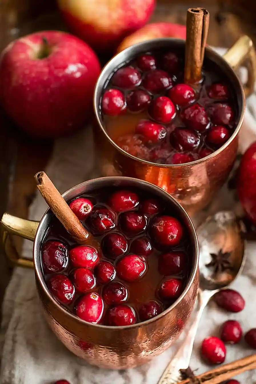 Spiced Cranberry Apple Cider