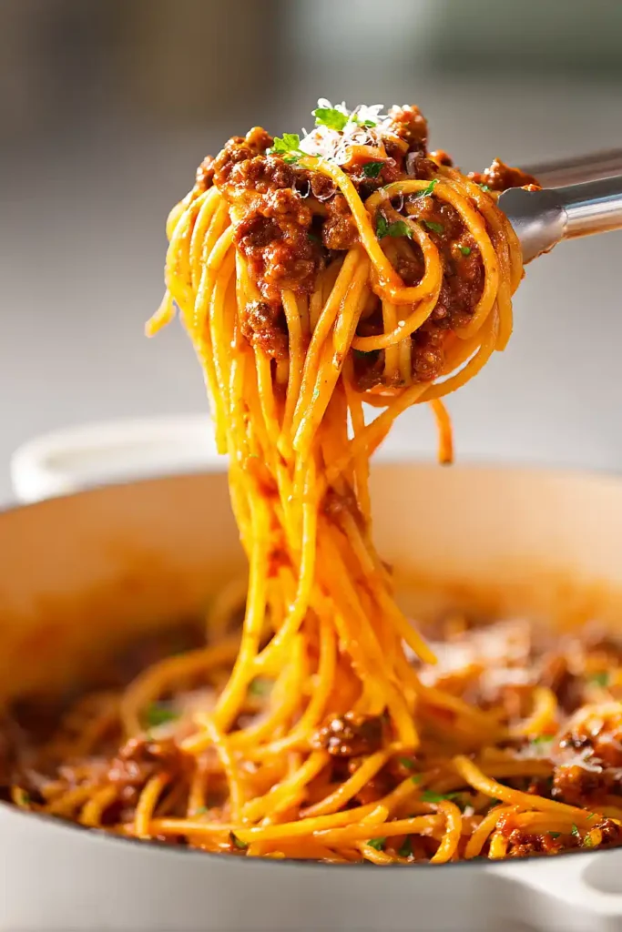 One Pot Spaghetti