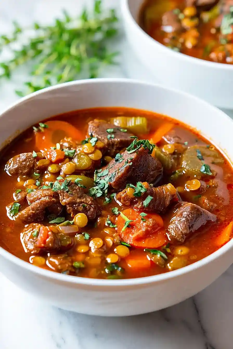 beef lentil stew 