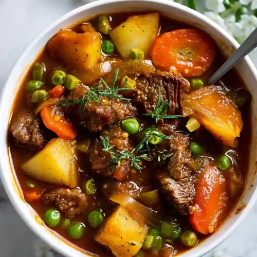 v8 beef stew