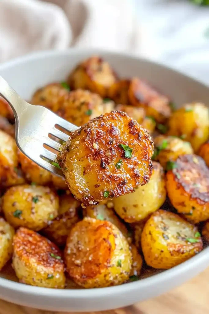 garlic butter roasted potatoes