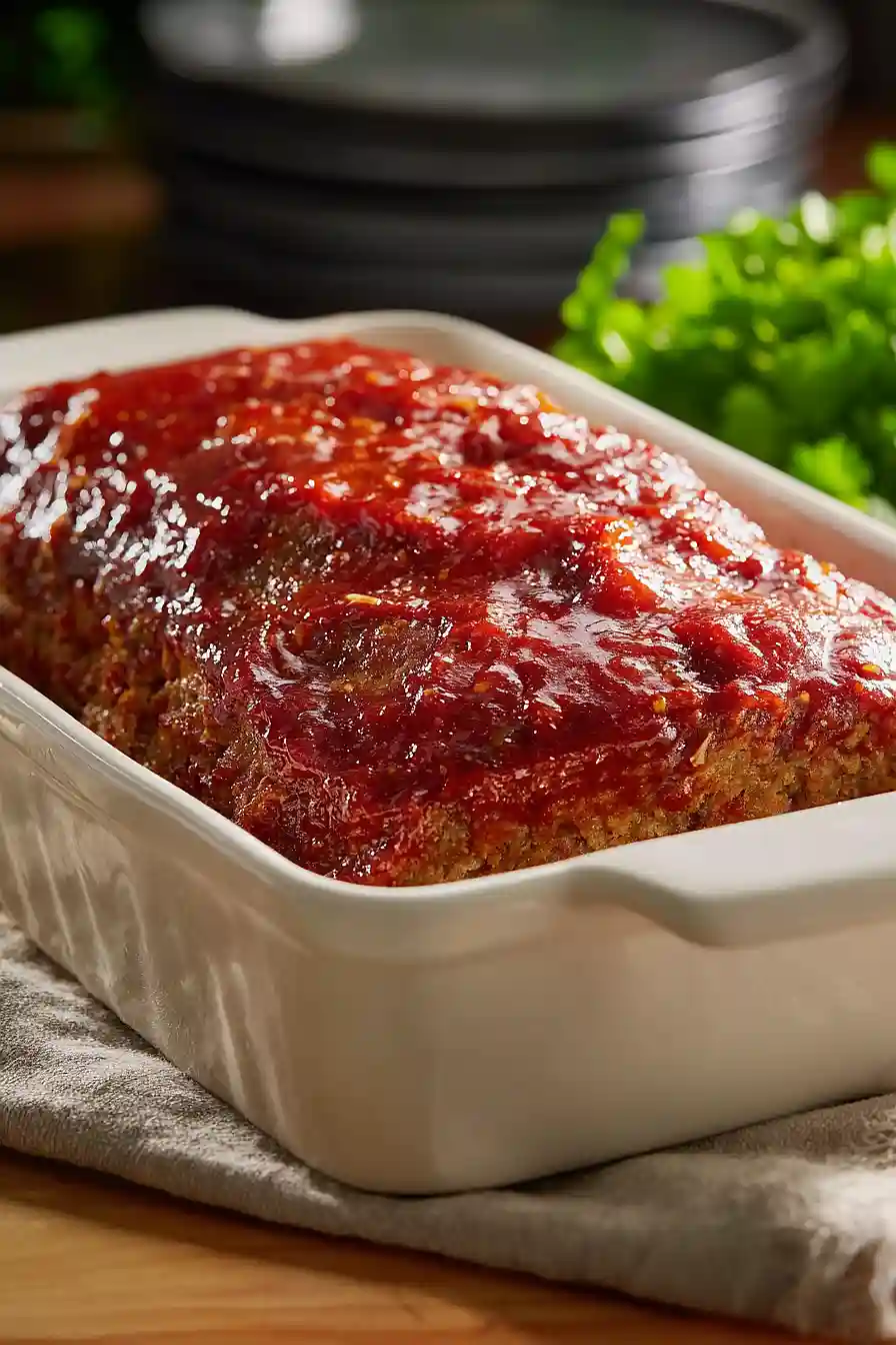 meatloaf with saltine crackers