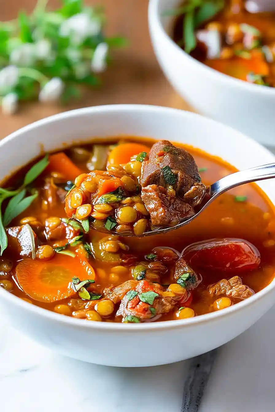 beef lentil stew 