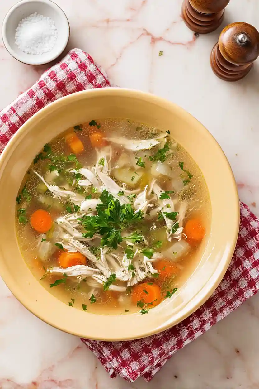 crockpot chicken soup